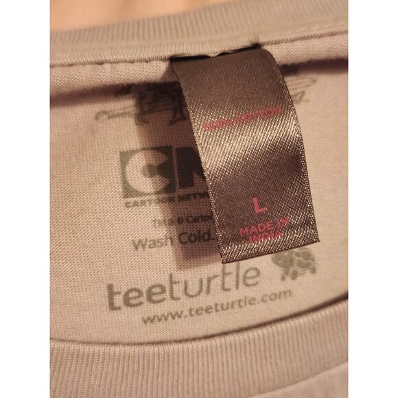 Cartoon Network Adventure Time Women's Tshirt Grey L - Picture 2 of 3